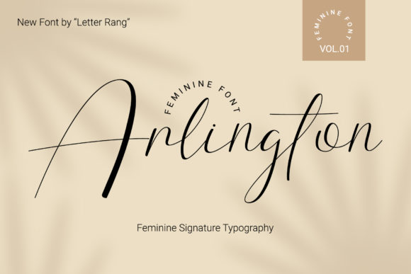 Arlington: A Delicate Script Font for Elegant Designs
