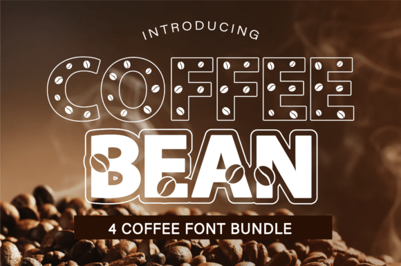 Coffee Bean Font: A Stylish Asset for Design Projects