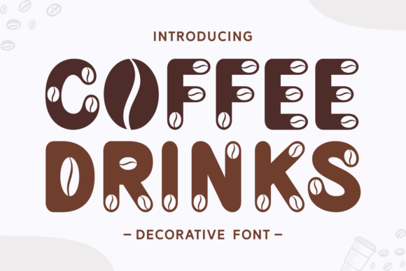Coffee Drinks: The Aesthetic Font for Café-Inspired Design