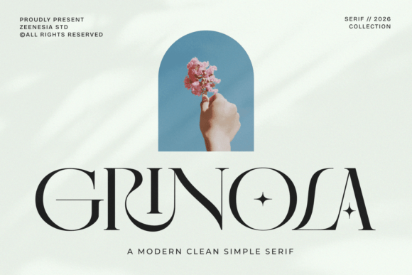 Discover Grinola: A Modern Serif for Elegant Design