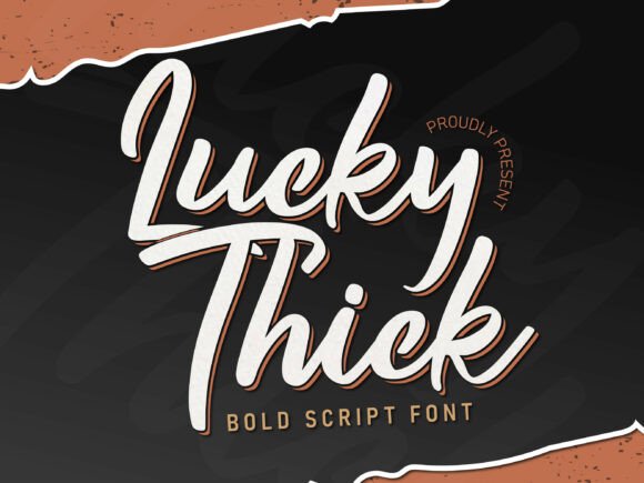 Discover Lucky Thick: A Playful Vintage Script Font
