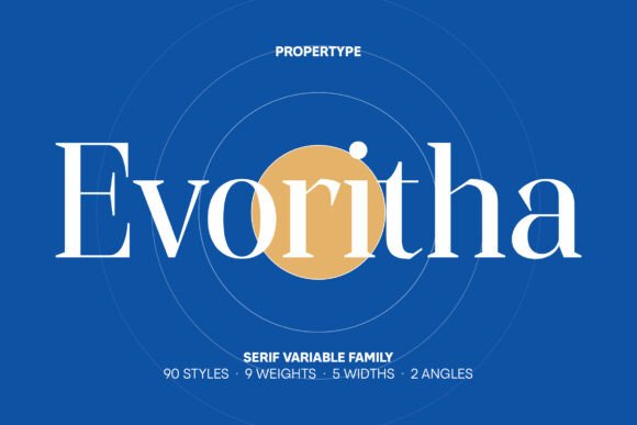 Evoritha Serif: Discover Elegant Typography for Modern Design