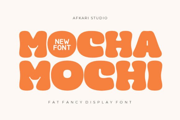 Mocha Mochi: A Sweet and Playful Display Font
