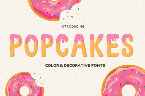 Popcakes: A Playful Font for Creative Projects