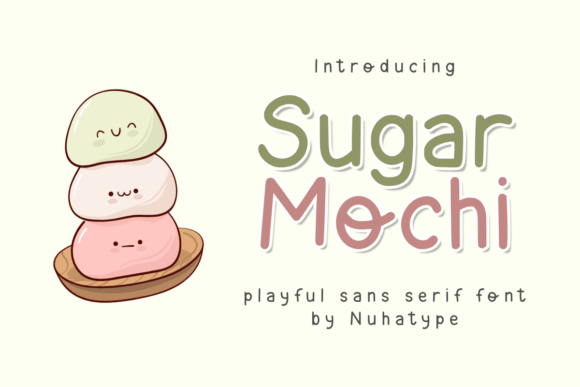 Sugar Mochi: The Elegantly Minimalist Sans Serif Font